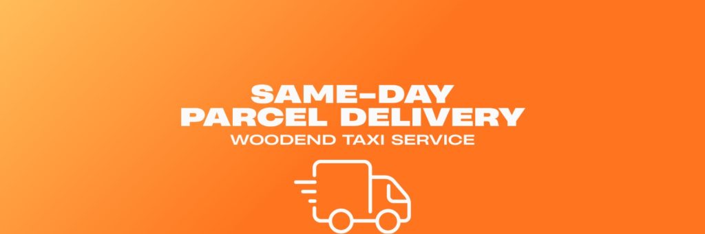 Same day parcel delivery service in Woodend by local taxi drivers
