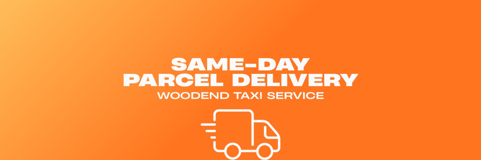 Same day parcel delivery service in Woodend by local taxi drivers